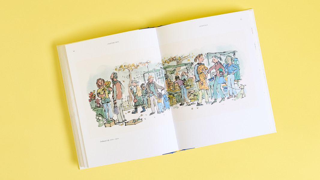 Quentin Blake: Drawings in Unexpected Places
