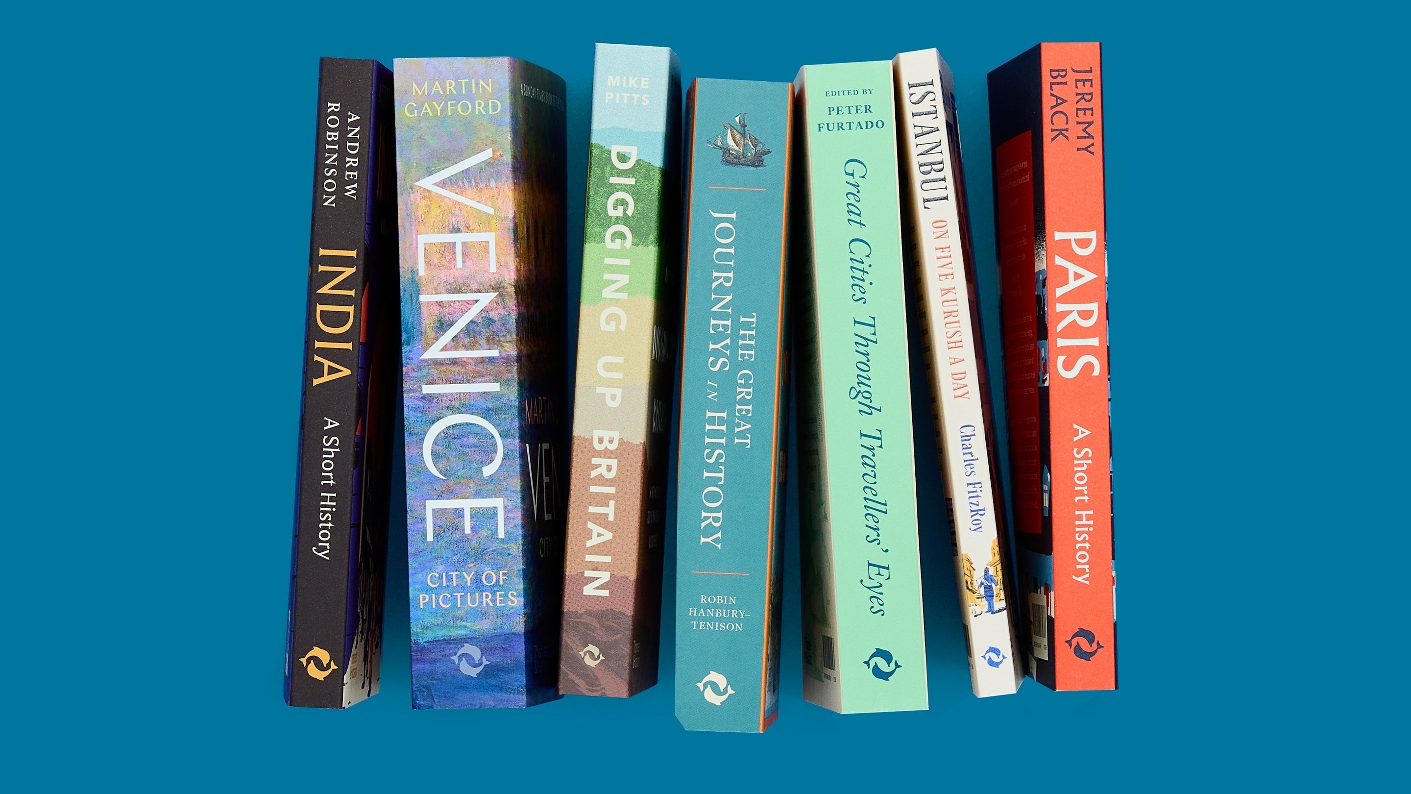 Around the Globe in Seven Paperbacks