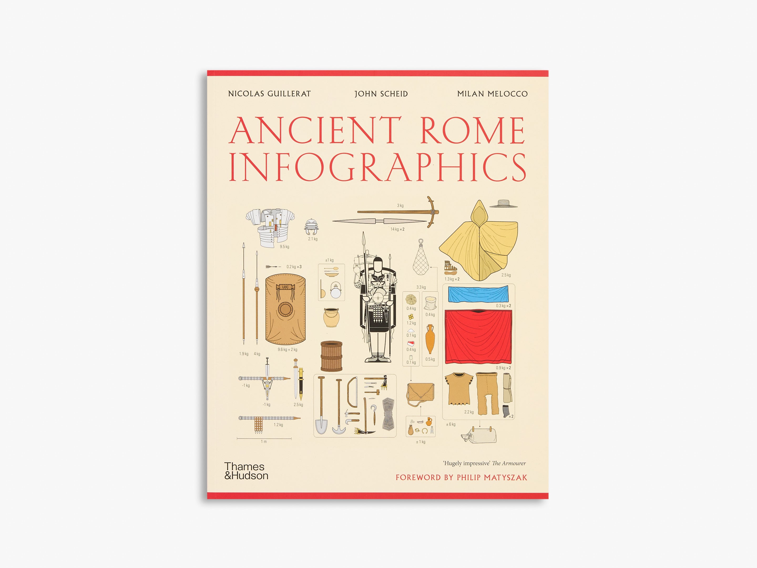【William : Rome】Thames & Hudson出版 Ancient Rome: Infographics