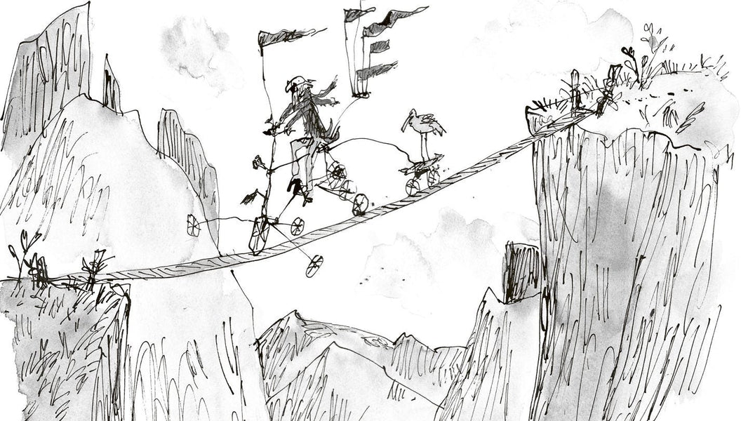 Quentin Blake on imagination, inspiration & the beauty of a biro