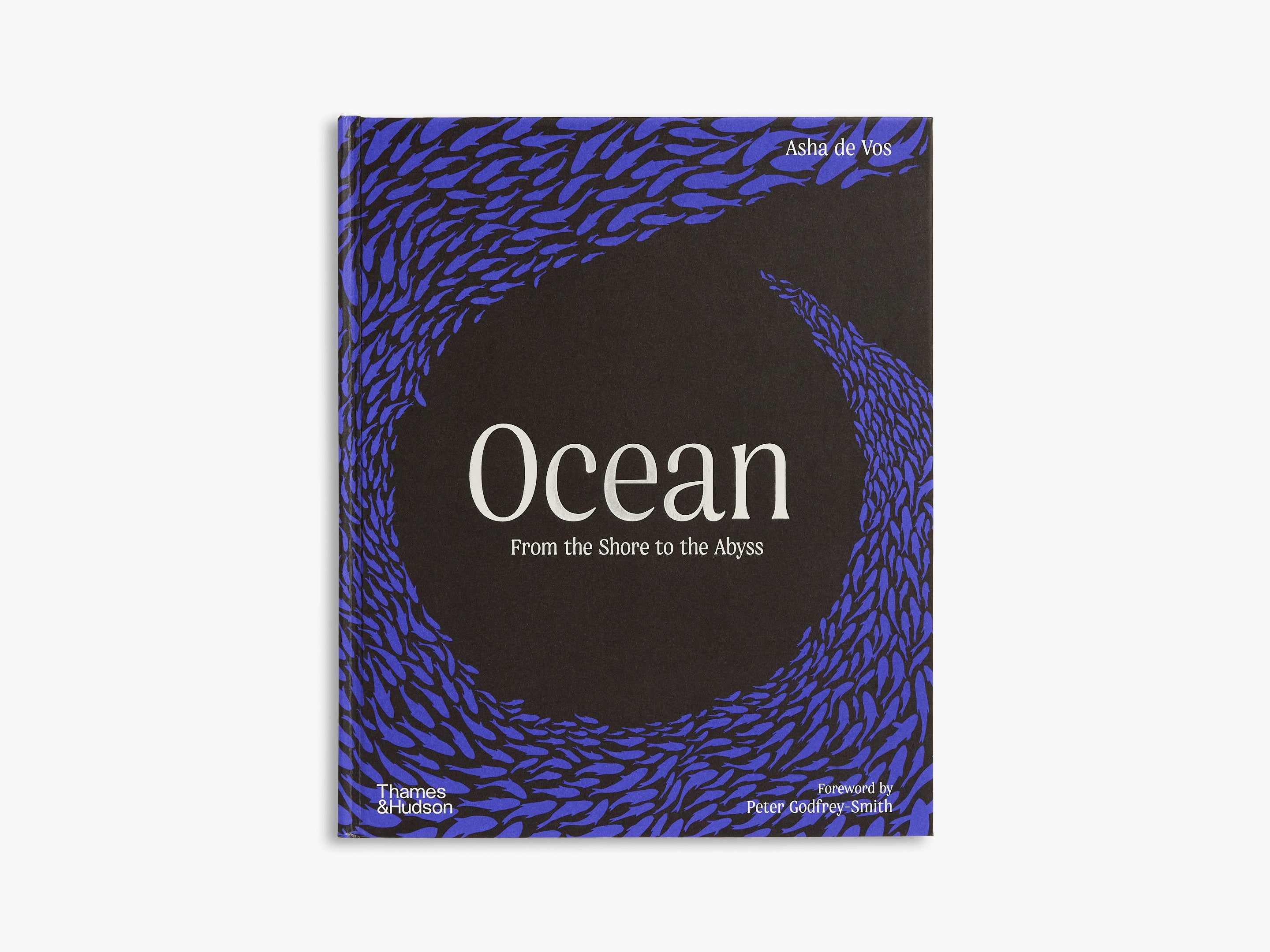 Book titled 'Ocean: From the Shore to the Abyss' with a blue and black cover design.