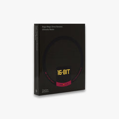 Book cover of 'Sega Mega Drive/Genesis: Ultimate Works' with '16-BIT' text on a dark background