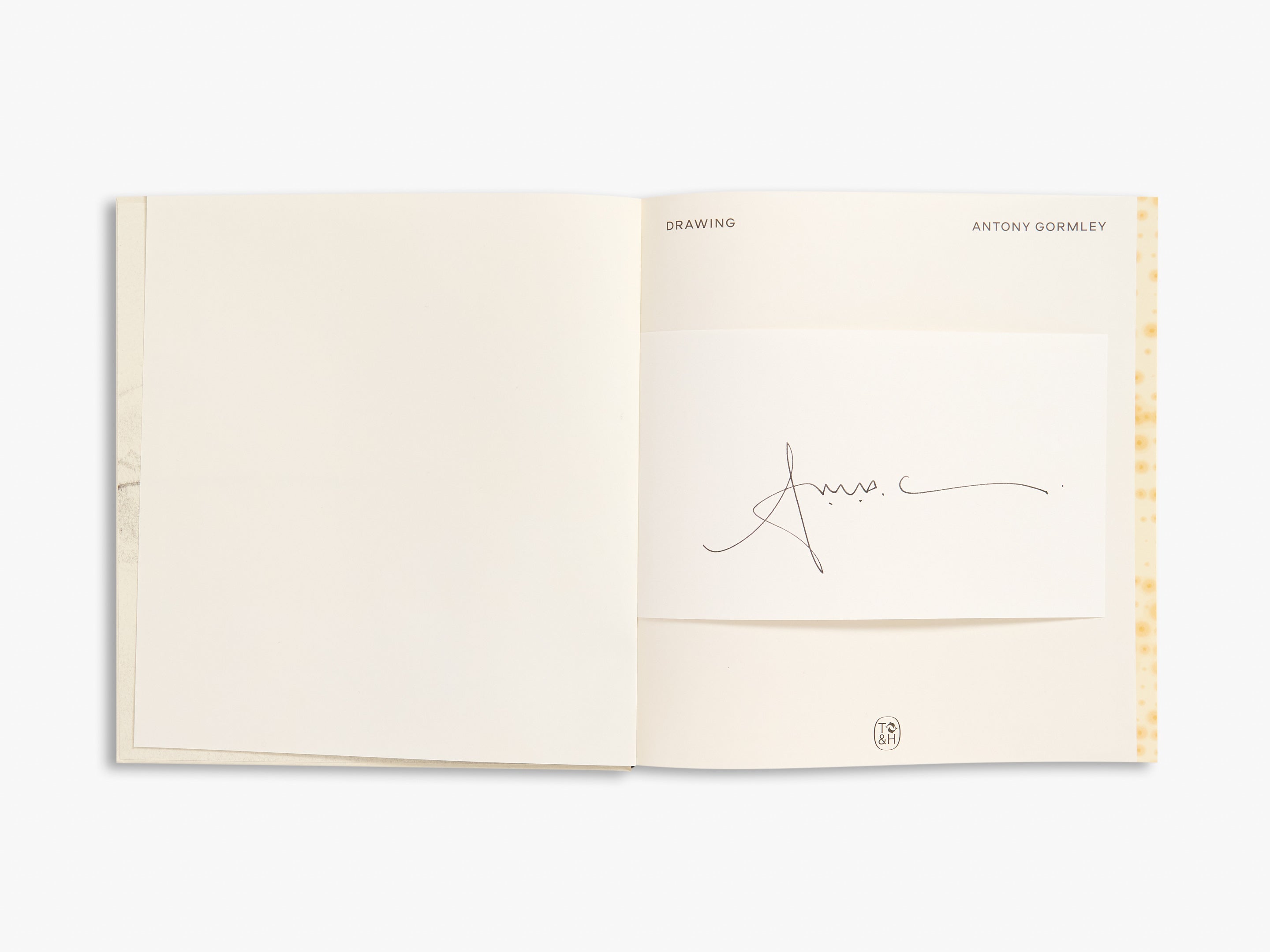 Drawing: Antony Gormley (Signed Copy)