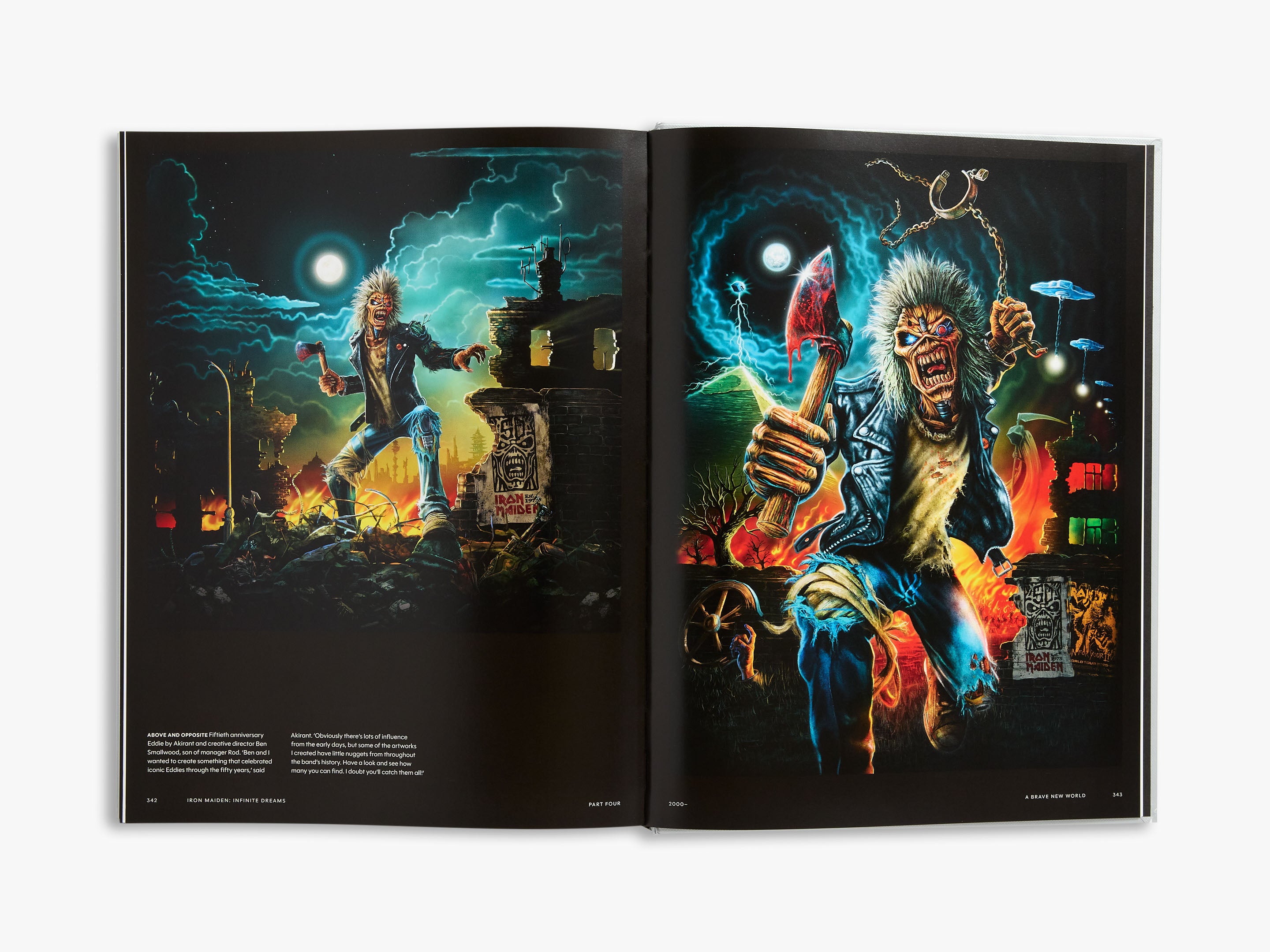 IRON MAIDEN INFINITE DREAMS アートブック Thames & Hudson USA - Book - Iron Maiden: Infinite Dreams: The