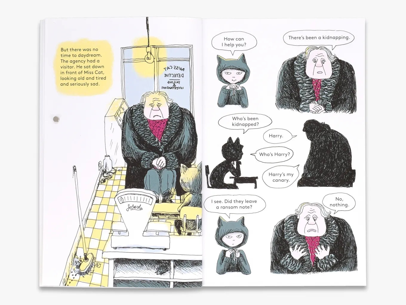 Miss Cat: The Case of the Curious Canary (Miss Cat)