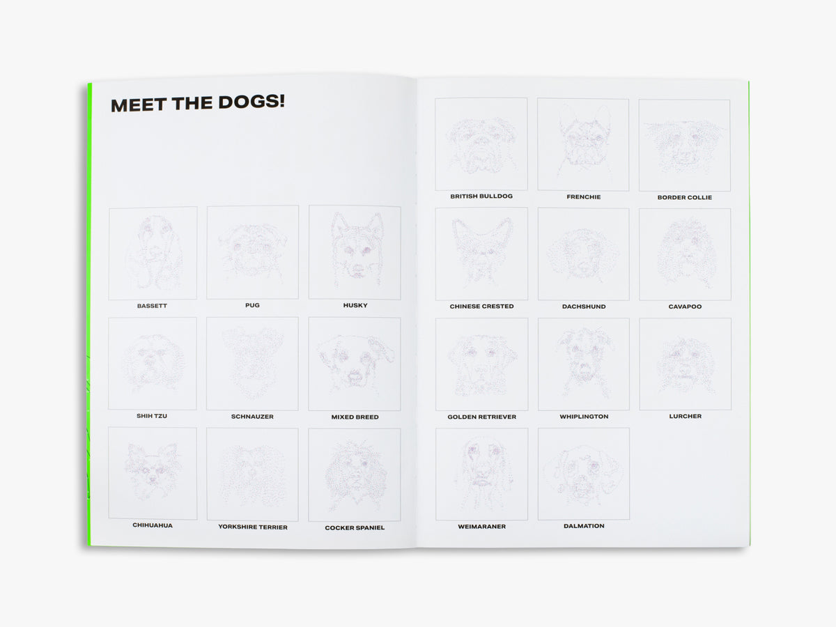 Join the Dogs! (Extremely Difficult Dot-to-Dot Puzzles)