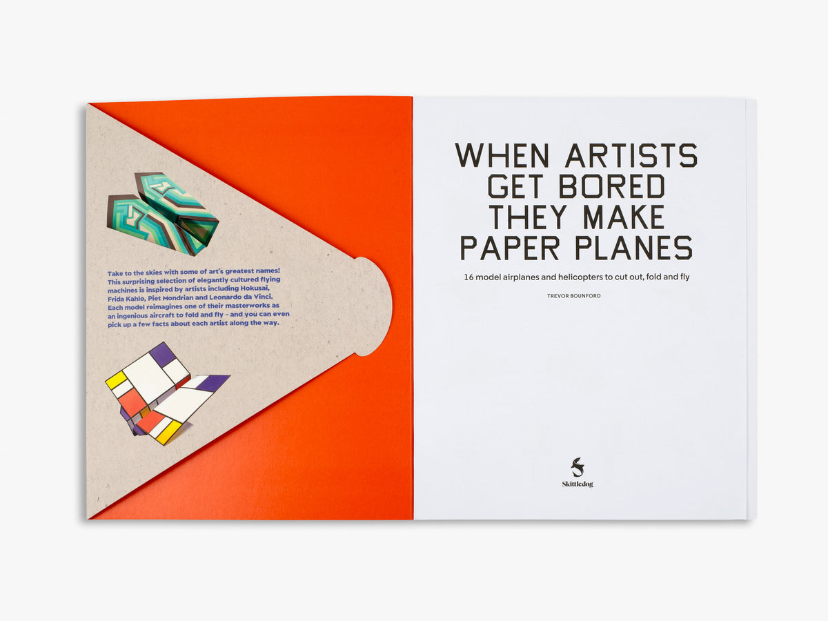 When Artists Get Bored They Make Paper Planes