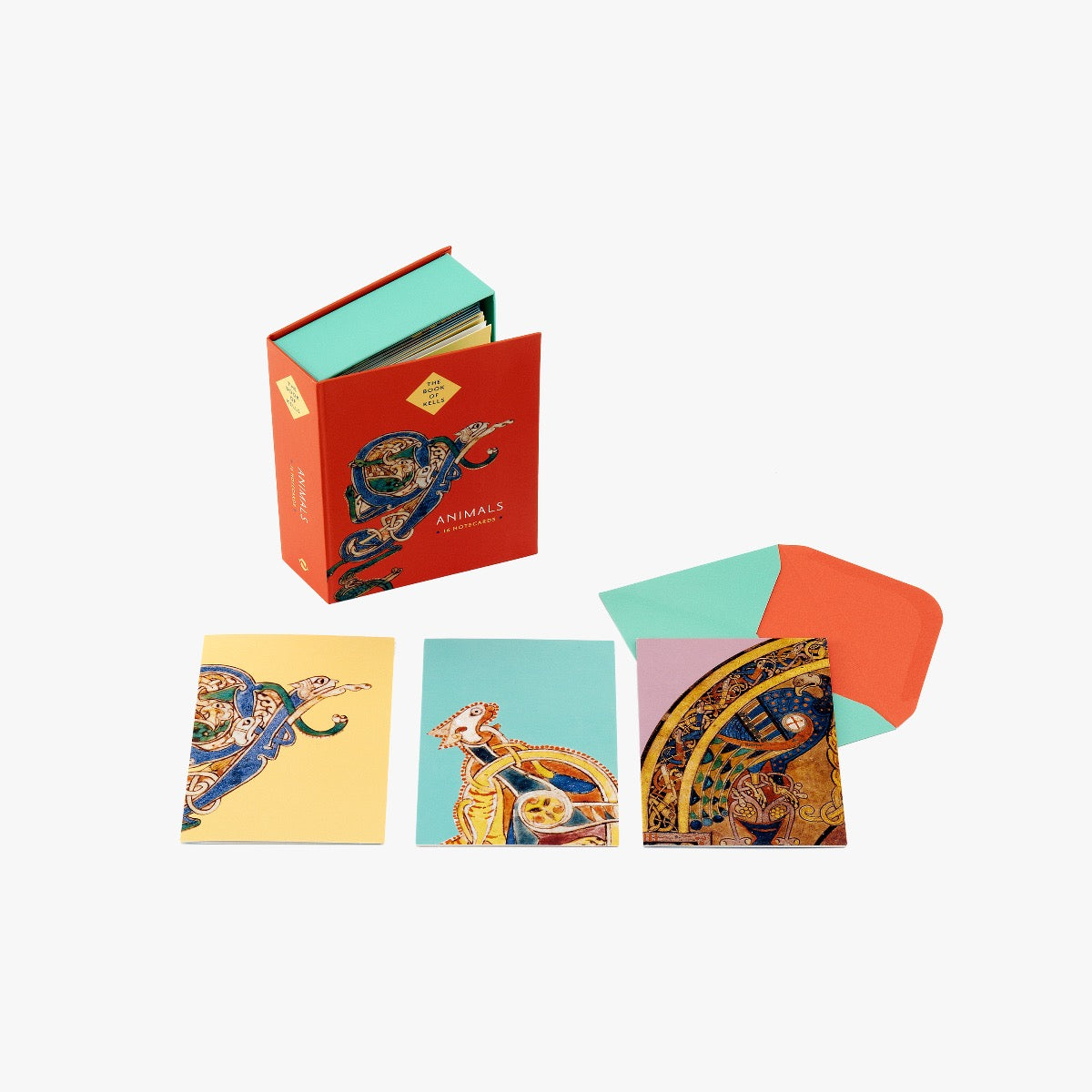 The Book of Kells - Animals: Box of 16 Notecards