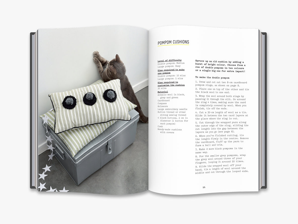 Decorating with Pompoms & Tassels (A Craft Studio Book)