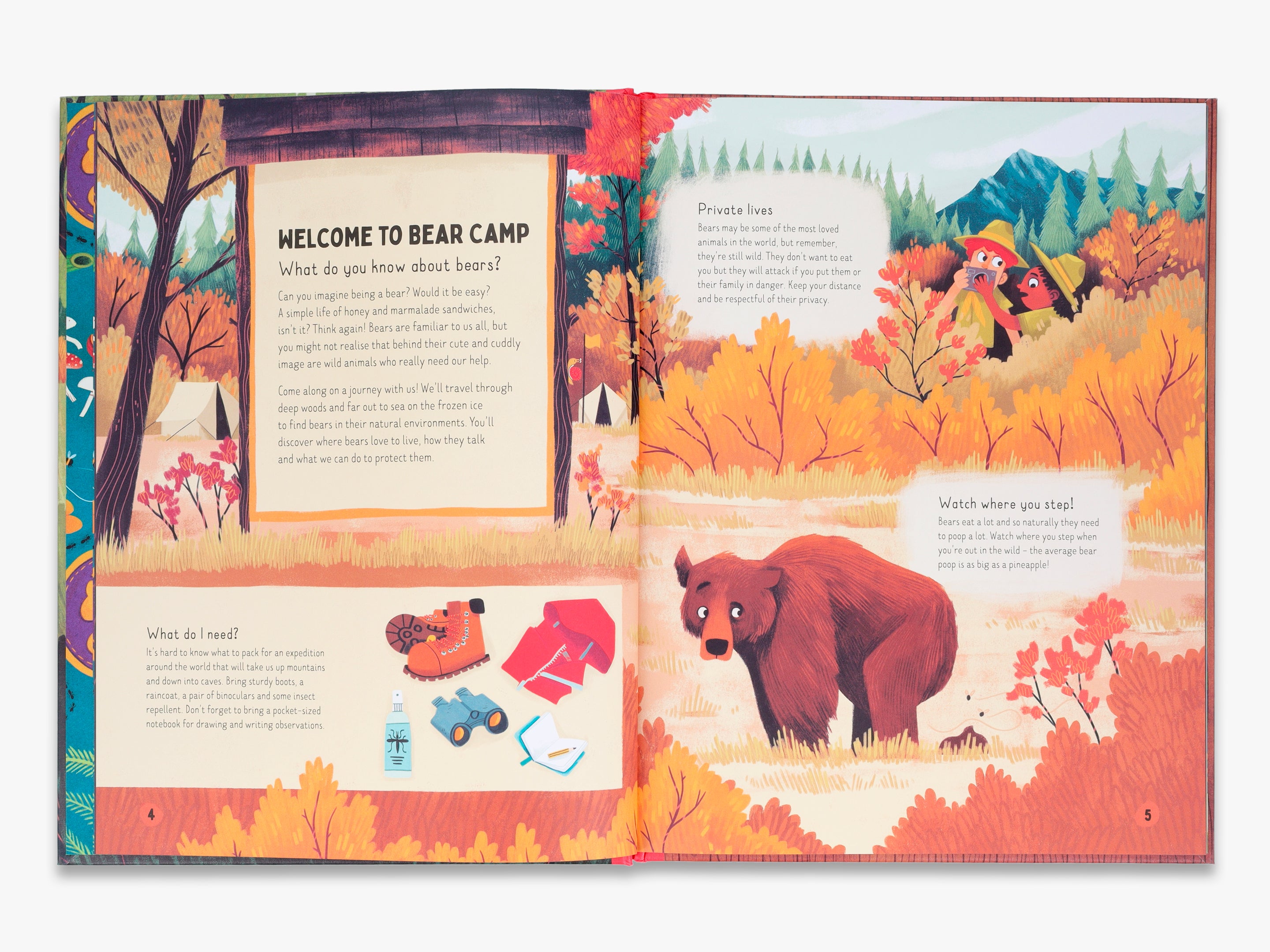 Do bears poop in the woods? (Go Wild)